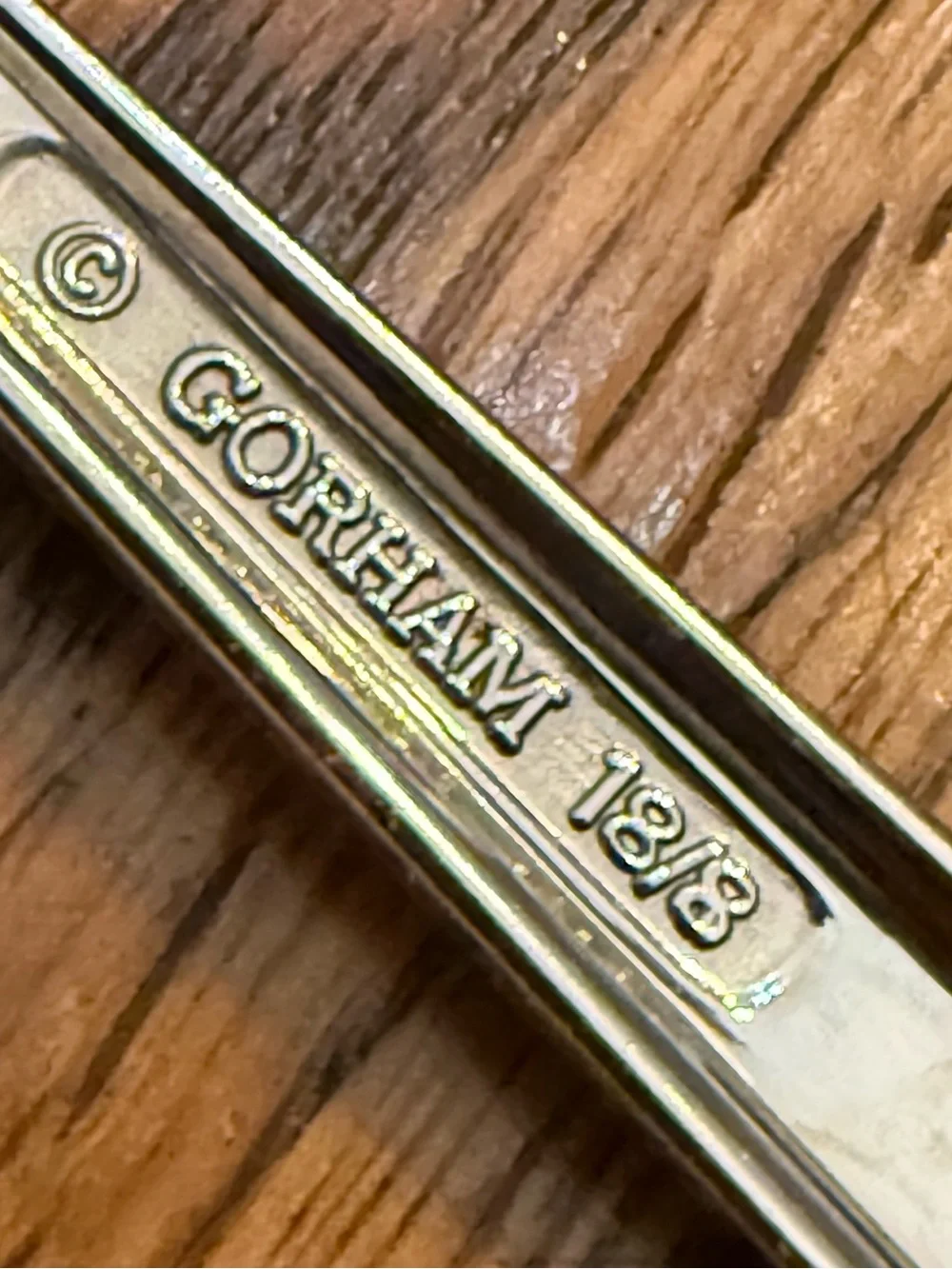 Gorham Nordic 4 Soup Spoons Stainless Flatware 7”